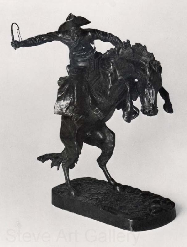 Frederic Remington The Bronco Buster France oil painting art